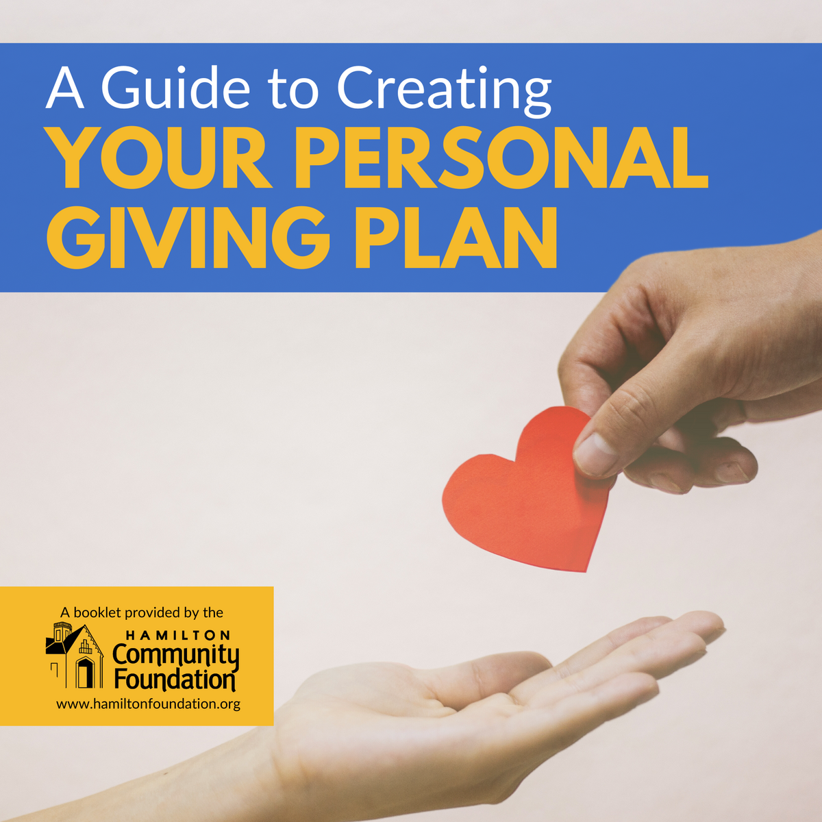 Cover of Giving Guide Booklet
